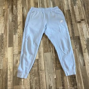BABY BLUE NIKE SWEATPANTS